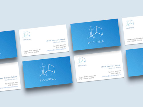 diseño de tarjetas de visita personalizadas proyecto clarisse
